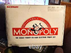 1998 Bachmann Monopoly HO Scale Ready-To-Run Electric Train Set