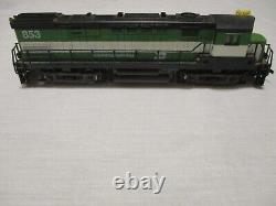 1 Burlington 6 Car Freight Train Set. Complete & Ready To Run