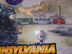 2002 Lionel Pennsylvania Flyer 6-31936 Ready To Run Train Set O Gouge In Box