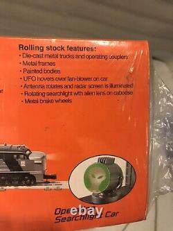 2002 Unopened Lionel Area 51 Train Set 6-31926 Ready To Run O Alien Recovery Car