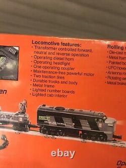 2002 Unopened Lionel Area 51 Train Set 6-31926 Ready To Run O Alien Recovery Car