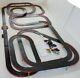 62' Afx Tomy Giant Raceway Track Slot Car Set Withlighted Firebirds Ready To Run