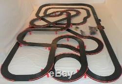66' AFX Tomy Giant Raceway Race HO Slot Car Track Set, 100% Ready To Run/NEW Cars