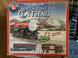 6-30068 Lionel North Pole Central Train Set, Ready to Run, NIB