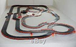 AFX Tomy 45' Mega Giant Raceway Track Slot Car Set 4' x 7 1/2' 100% Ready To RUN