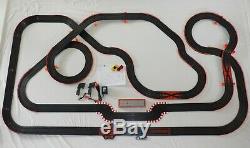 AFX Tomy 45' Mega Giant Raceway Track Slot Car Set 4' x 7 1/2' 100% Ready To RUN