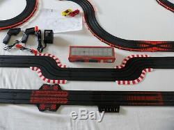 AFX Tomy 45' Mega Giant Raceway Track Slot Car Set 4' x 7 1/2' 100% Ready To RUN