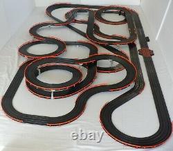 AFX Tomy 70.5' Mega Giant Raceway Track Slot Car Set, 4' x 8' 100% Ready To RUN