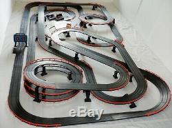 AFX Tomy 72' Mega Giant Raceway Track Slot Car Set, 4' x 8' 100% Ready To RUN