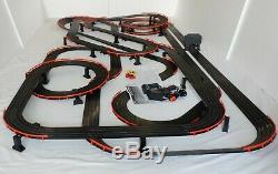 AFX Tomy 72' Mega Giant Raceway Track Slot Car Set, 4' x 8' 100% Ready To RUN