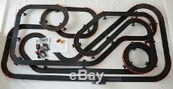 AFX Tomy 72' Mega Giant Raceway Track Slot Car Set, 4' x 8' 100% Ready To RUN