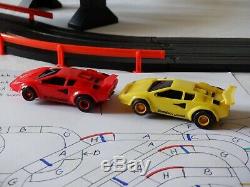 AFX Tomy 72' Mega Giant Raceway Track Slot Car Set, 4' x 8' 100% Ready To RUN