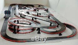 AFX Tomy 72' Mega Giant Raceway Track Slot Car Set, 4' x 8' 100% Ready To RUN