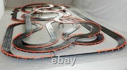 AFX Tomy 75.5' Mega Giant Raceway Track Slot Car Set, 4' x 8' 100% Ready To RUN