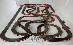 AFX Tomy 75.5' Mega Giant Raceway Track Slot Car Set, 4' x 8' 100% Ready To RUN
