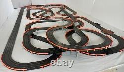 AFX Tomy 75.5' Mega Giant Raceway Track Slot Car Set, 4' x 8' 100% Ready To RUN