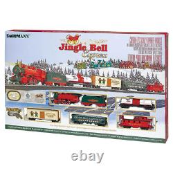 Achmann Trains HO Scale Jingle Bell Express Ready To Run Electric Train Set