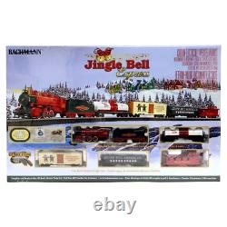 Achmann Trains HO Scale Jingle Bell Express Ready To Run Electric Train Set