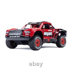 Arrma Mojave Grom MEGA 4WD 1/18 Electric Desert Truck RTR (Red / Black)