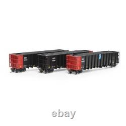 Athearn 7473 HO DJJX Thrall High Side Gondola with Load RTR #2 (Set of 3)