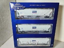 Athearn Genesis KYLE Railways Trinity Covered Hopper 3 CAR SET ATH G97162 HO