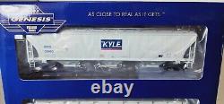 Athearn Genesis KYLE Railways Trinity Covered Hopper 3 CAR SET ATH G97162 HO