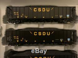 Athearn HO Ready to Run CSDU 5-Bay Rapid Discharge Hopper (CSUX) 5 Car Set