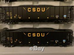 Athearn HO Ready to Run CSDU 5-Bay Rapid Discharge Hopper (CSUX) 5 Car Set