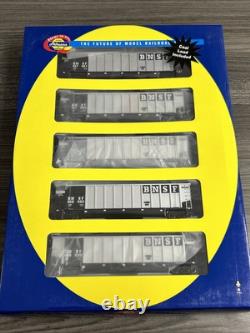 Athearn RTR HO Scale ATH79630 Bethgon Coalporter BNSF 5-Car Set Pre-Owned