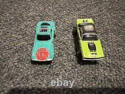 Aurora model motoring Sterling Moss racing set With 2 AW Cars ready to run