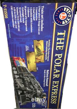 Authentic Lionel Polar Express, Ready To Run G-Gauge Train Set New