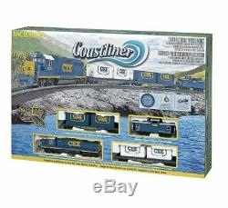 BACHMANN 00734 HO SCALE CSX Coastliner Train Set READY TO RUN