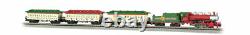 BACHMANN 24017 N Spirit Of Christmas STEAM Train Set READY TO RUN