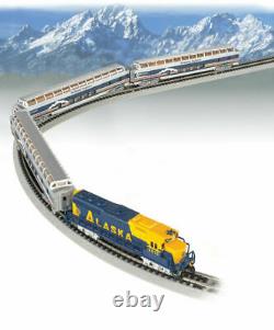 BACHMANN 24023 N SCALE ALASKA McKinley Explorer Ready To Run Train Set NEW