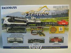 BACHMANN 24025 N SCALE NS F7 The Stallion COMPLETE READY TO RUN TRAIN SET