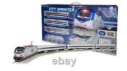 BACHMANN BAC-772 HO AMTRAK CITY SPRINTER TRAIN SET Ready-to-Run Save $200