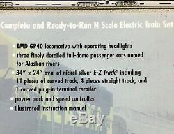 BACHMANN McKinley Explorer Ready To Run Electric Passenger Train Set N Scale