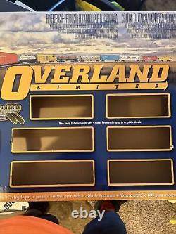 BACHMANN OVERLAND LIMITED READY TO RUN TRAIN SET HO SCALE W Lots Of Extras Look