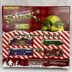 BACHMANN SHREK's CHRISTMAS COMPLETE & READY TO RUN HO SCALE ELECTRIC TRAIN SET