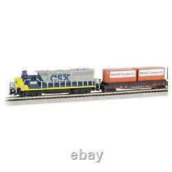 Bachmaann Trains N Scale Freightmaster Ready To Run Electric Train Set, 24022