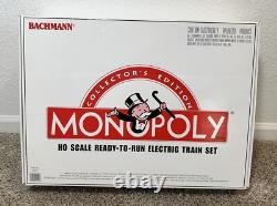 Bachman Collectors Edition 1998 Monopoly Ho Scale Ready To Run Train Set NEW