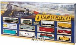 Bachmann 00614 HO Scale Overland Limited Ready to Run Train Set