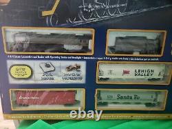 Bachmann 00614 HO Scale Overland Limited Ready to Run Train Set (Open Box)