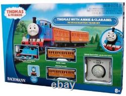 Bachmann 00642 HO Scale THOMAS WITH ANNIE AND CLARABEL HO SCALE Ready to Run Set
