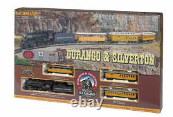 Bachmann 00710 HO Scale Durango and Silverton Ready To Run Electric Train Set