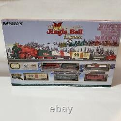 Bachmann 00724 Ho Jingle Bell Express Ready To Run Electric Train Set, New