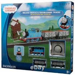 Bachmann 00760 HO Scale DELUXE THOMAS & THE TROUBLESOME TRUCKS Ready to Run Set