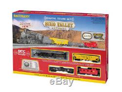 Bachmann 00825 HO Scale Echo Valley Ready To Run DCC Electric Train Set with DCC