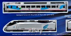 Bachmann 01204 Box Train Set Acela Express HO Scale Ready-To-Run