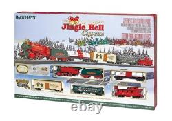 Bachmann#0724 HO Scale Jingle Bell Express Ready to Run Electric Train Set